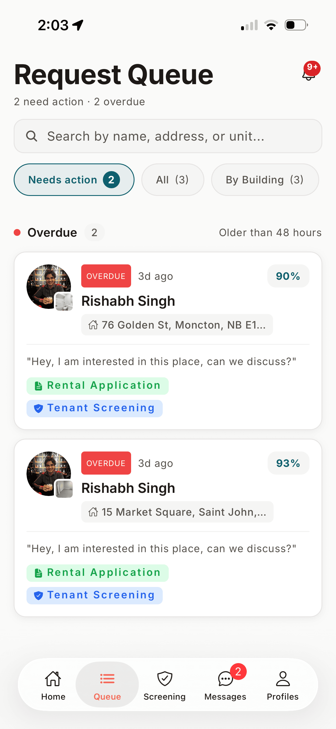 The NestEazy app