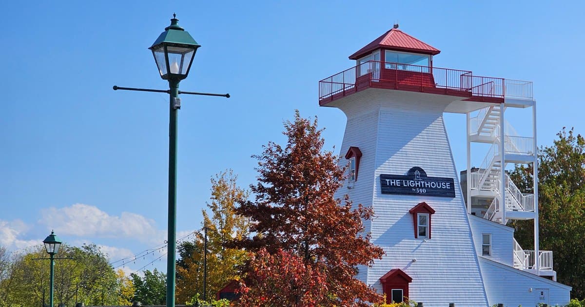 The Lighthouse, on the Saint John River in Fredericton, New Brunswick
